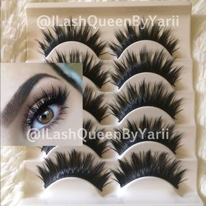 Black Thick False Eyelashes